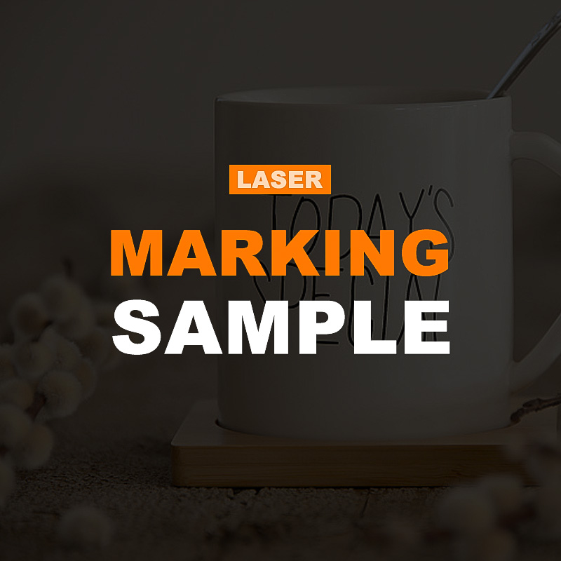 Fiber laser marking machine sample